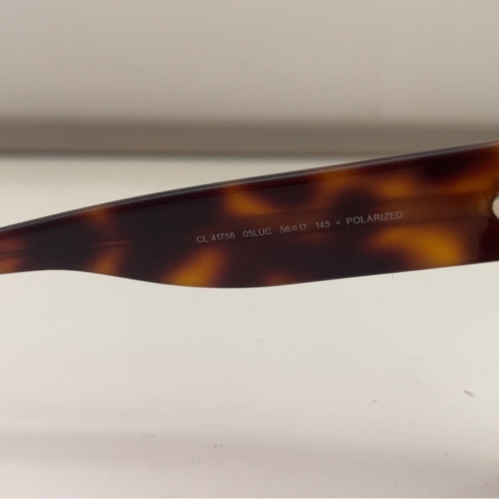 AUTHENTIC CELINE ZZ TOP SUNGLASSES IN TORTOISE SHELL - Picture 5 of 9